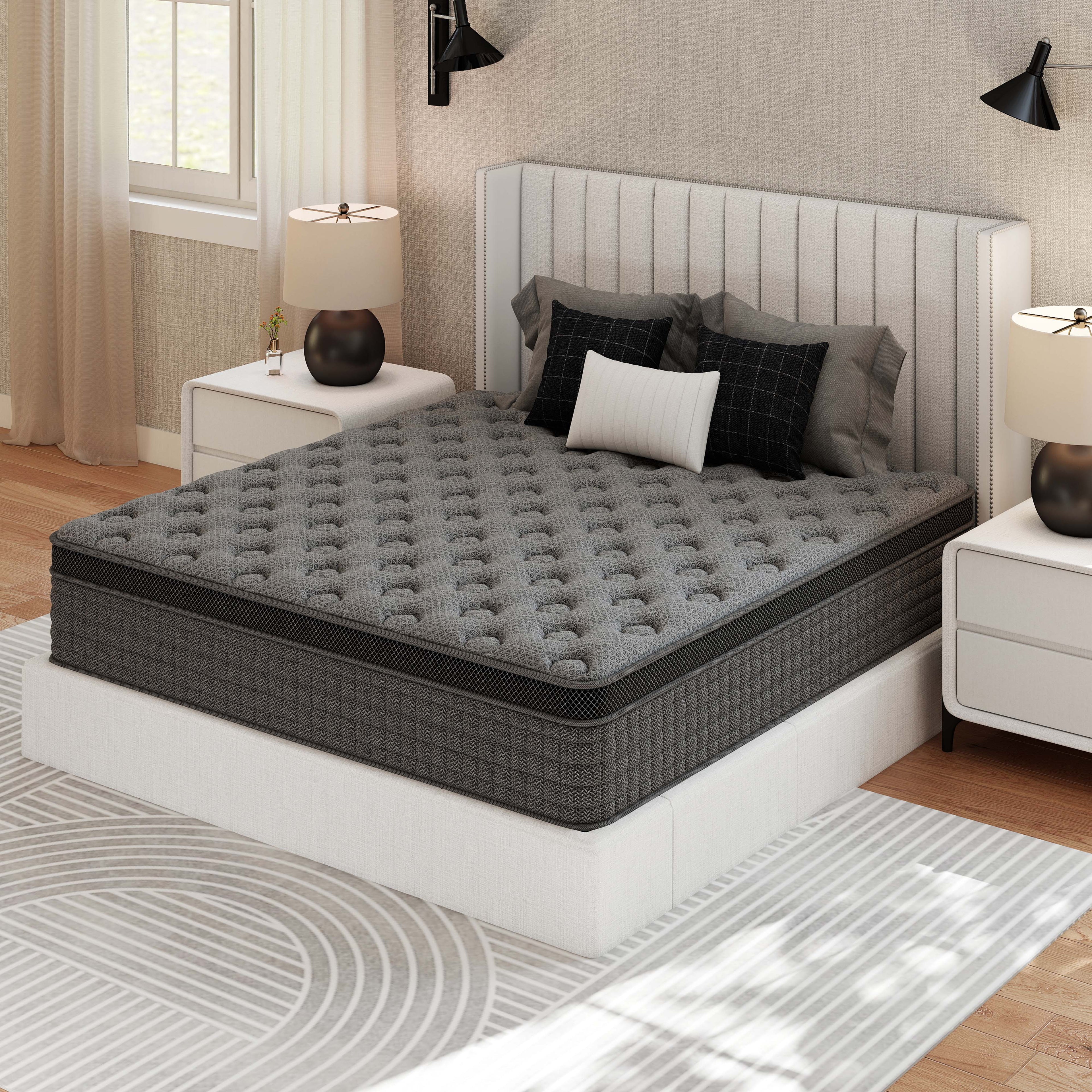 Oasskyo 12 Inch Cooling Gel Memory Foam Mattress Twin Size, Medium Firm Support, Breathable Cover, Pressure Relieving, CertiPUR-US Certified, Bed in a Box for Home Bedroom